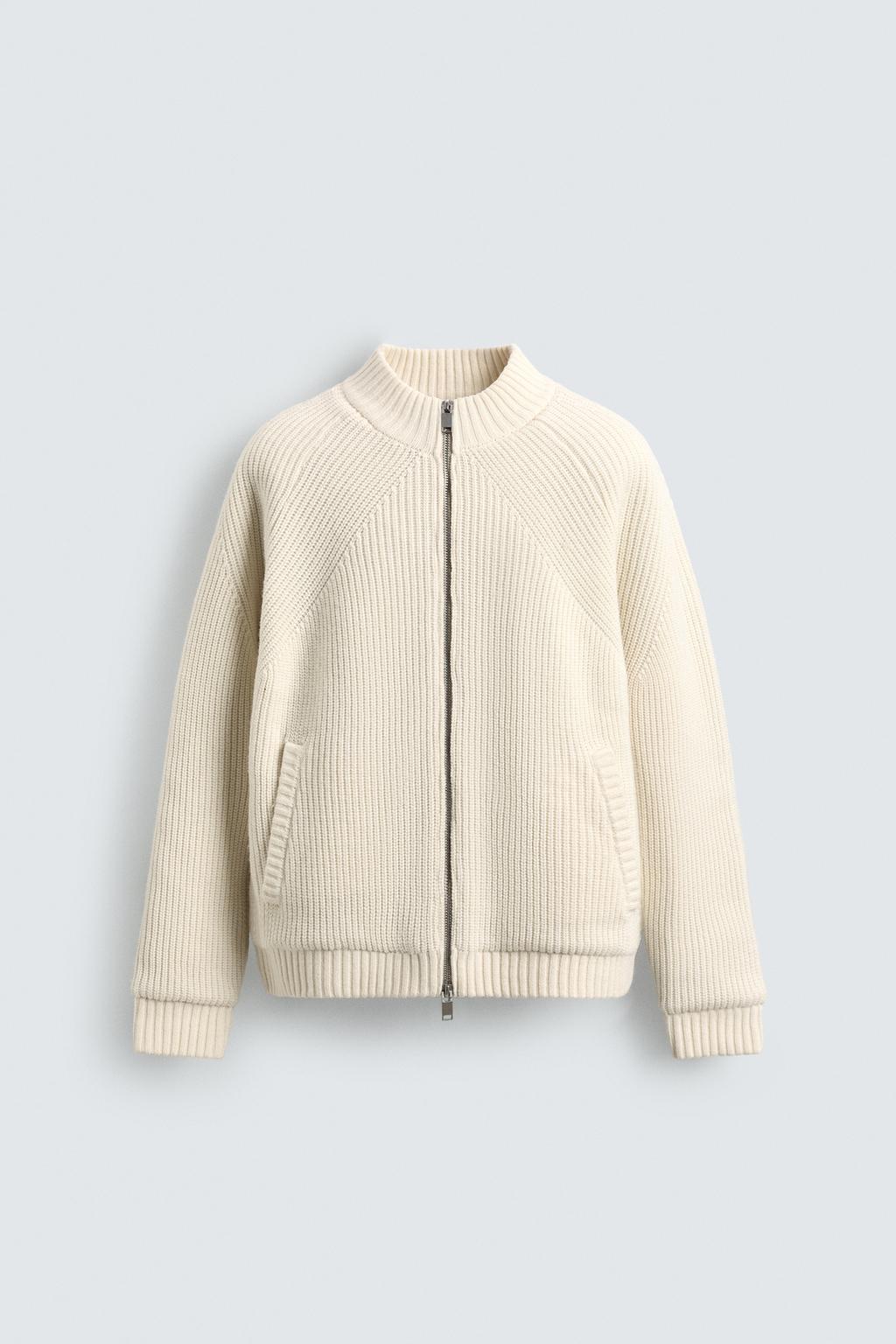 СТЕГАНЫЙ ТРИКОТАЖНЫЙ БОМБЕР