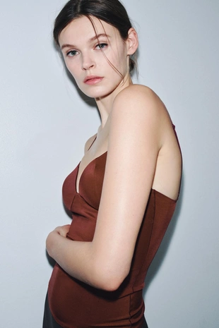 Топ из смесового полиамида- Заказать в России