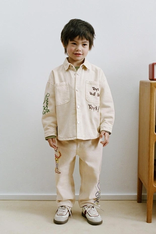 Рубашка-куртка из саржи с вышивкой история игрушек © DISNEY PIXAR- Заказать в России