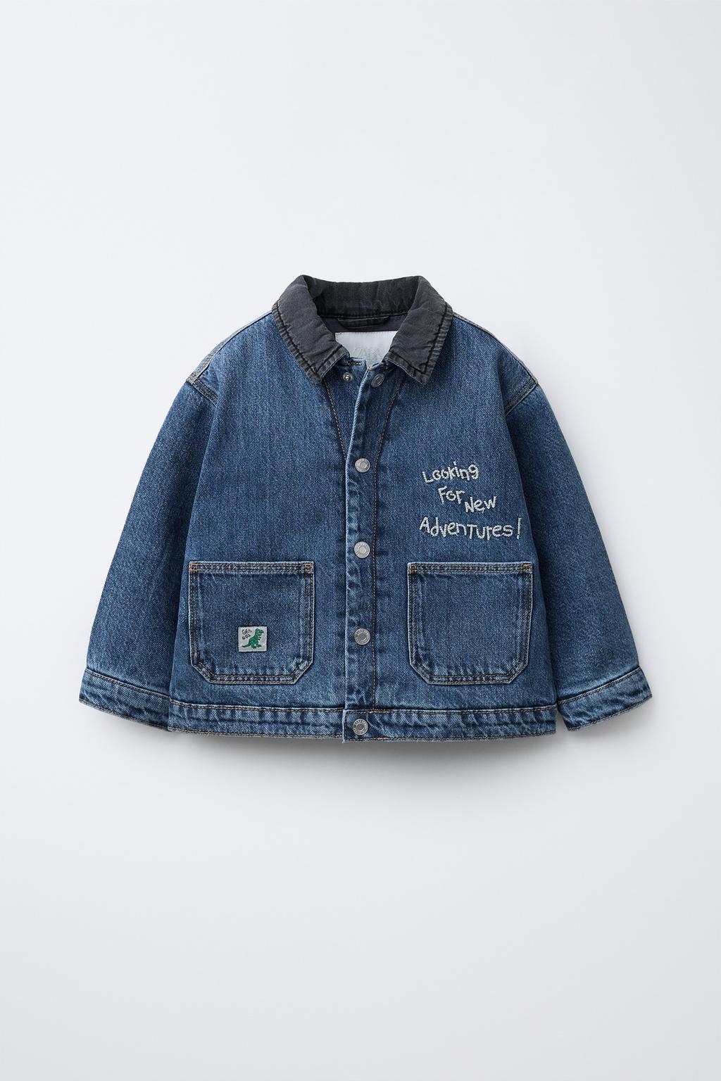 ДЖИНСОВАЯ КУРТКА-РУБАШКА С УТЕПЛИТЕЛЕМ WOODY TOY STORY © DISNEY PIXAR