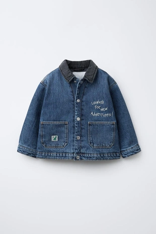 Джинсовая куртка-рубашка с утеплителем WOODY TOY STORY © DISNEY PIXAR- Заказать в России