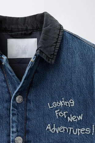 Джинсовая куртка-рубашка с утеплителем WOODY TOY STORY © DISNEY PIXAR- Заказать в России