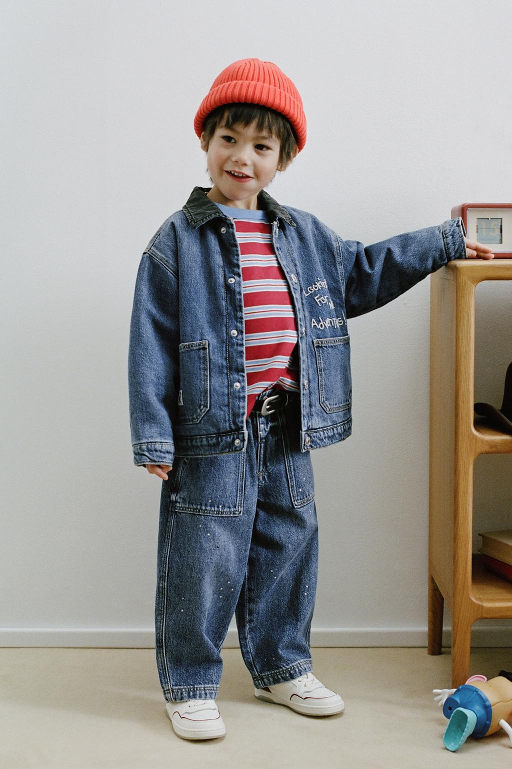 ФУТБОЛКА В ПОЛОСКУ С ВЫШИВКОЙ