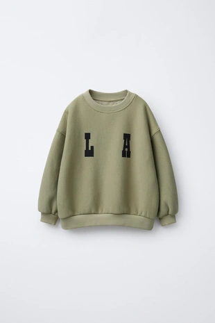 Толстовка с текстовым принтом- Заказать в России