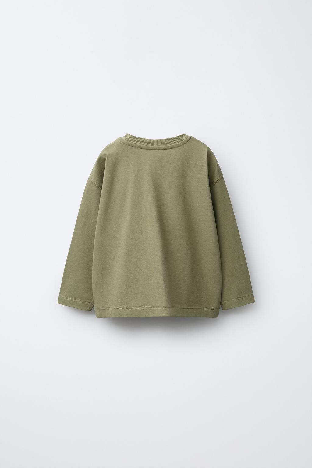 ФУТБОЛКА С ПРОРЕЗИНЕННЫМ АНИМАЛИСТИЧЕСКИМ ПРИНТОМ