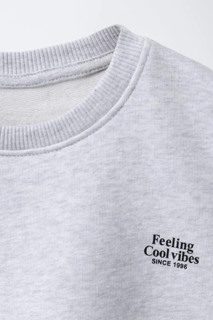 Базовая толстовка с надписью- Заказать в России