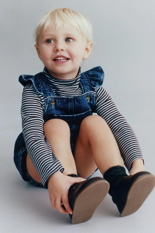 Купить Zara Джинсовый сарафан и трусы