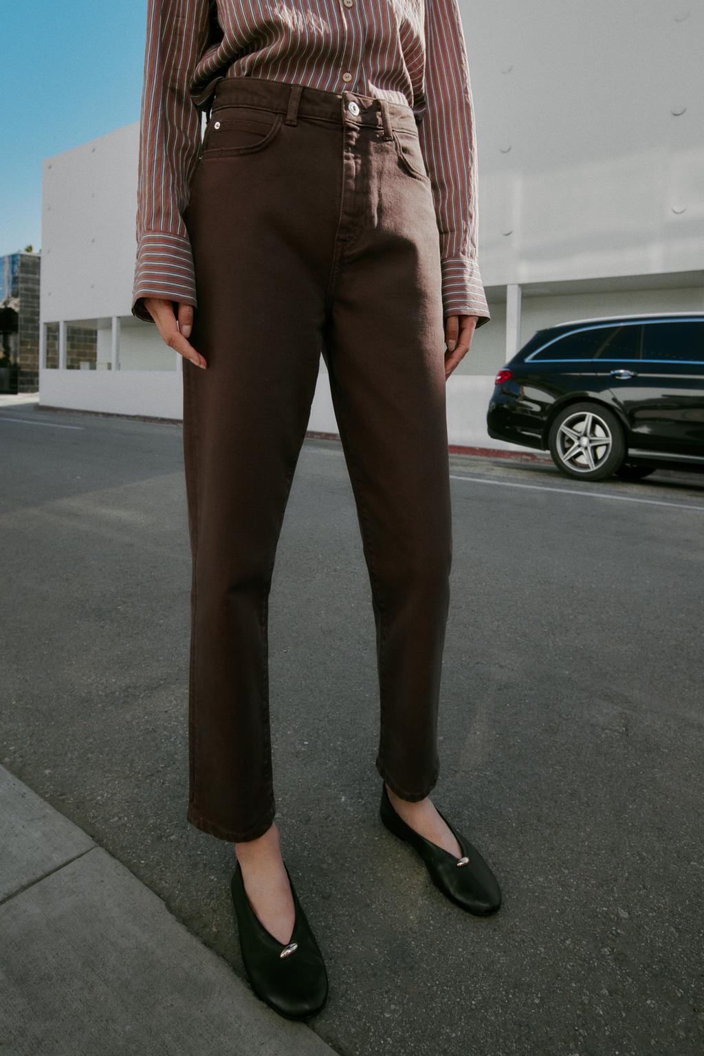 ДЖИНСЫ Z.01 MOM FIT С ВЫСОКОЙ ПОСАДКОЙ