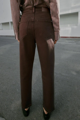 Джинсы Z.01 MOM FIT с высокой посадкой- Заказать в России