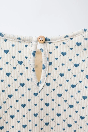 Майка в рубчик SOFT TOUCH с бантами- Заказать в России