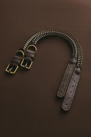 Ошейник для собак с цветным шнуром- Заказать в России