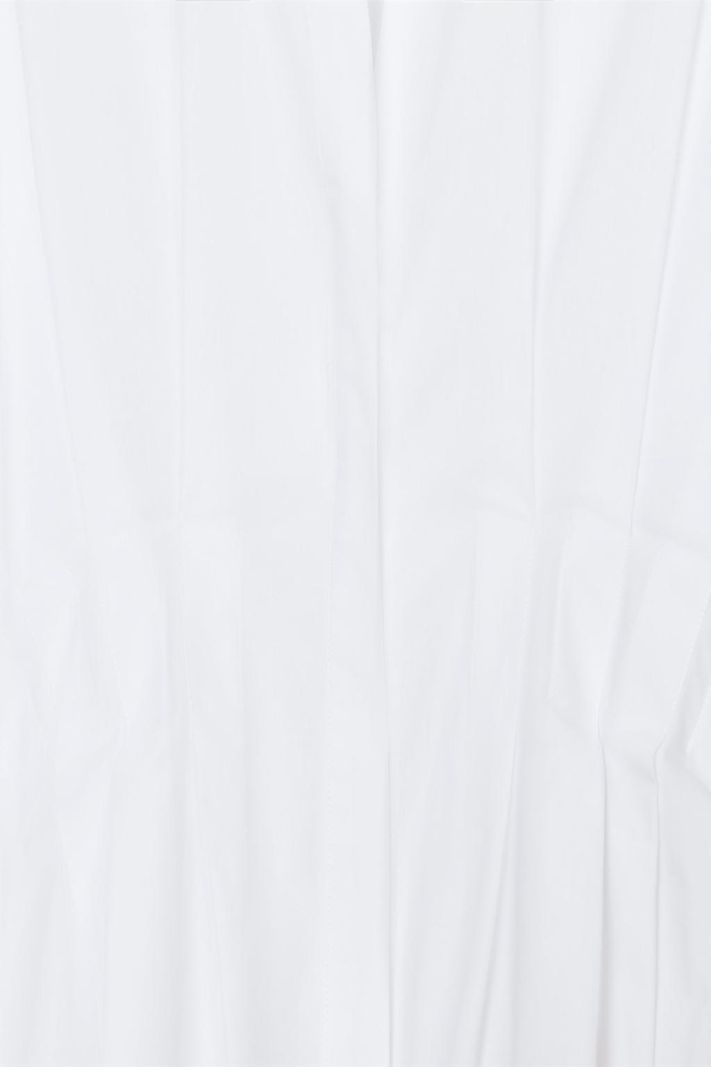 РУБАШКА ИЗ ПОПЛИНА СО СКЛАДКАМИ