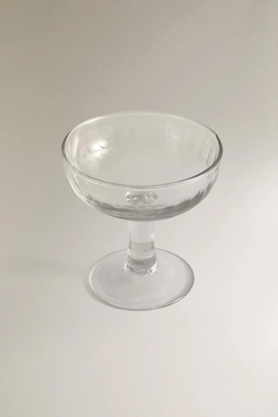 Фужер для шампанского из гранёного стекла- Заказать в России