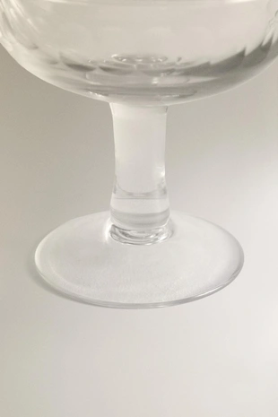 Фужер для шампанского из гранёного стекла- Заказать в России