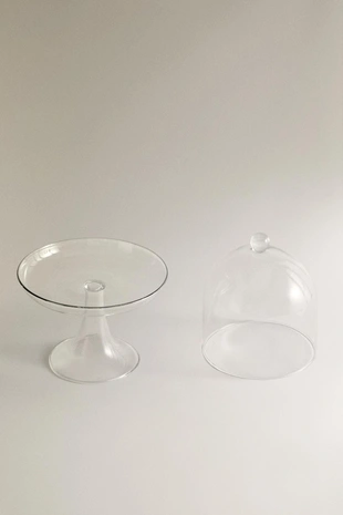 Мини подставка для торта из боросиликатного стекла- Заказать в России