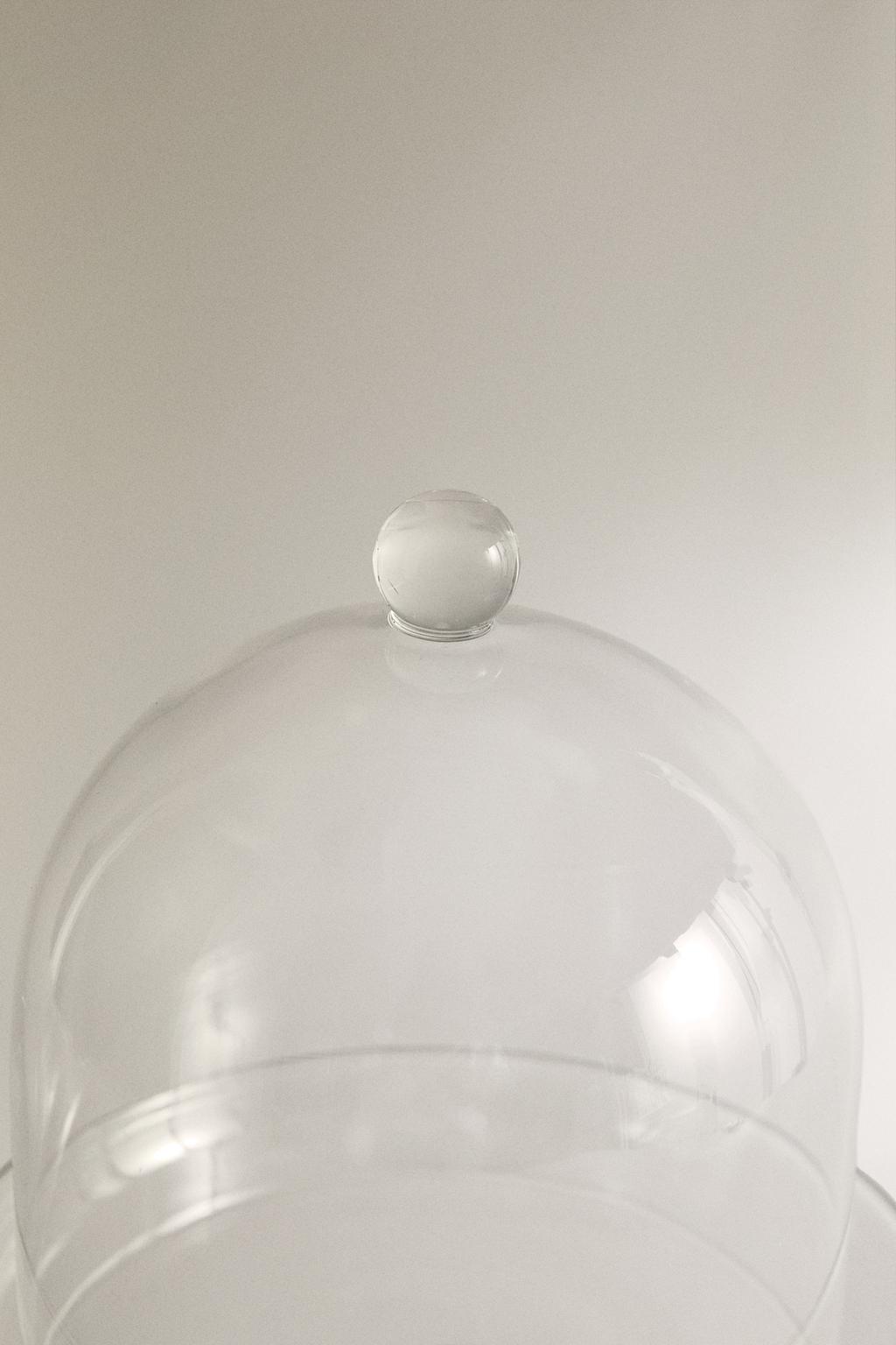 Мини подставка для торта из боросиликатного стекла