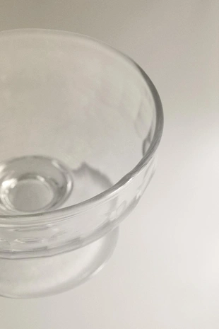 Стакан для мороженого из гранёного стекла- Заказать в России