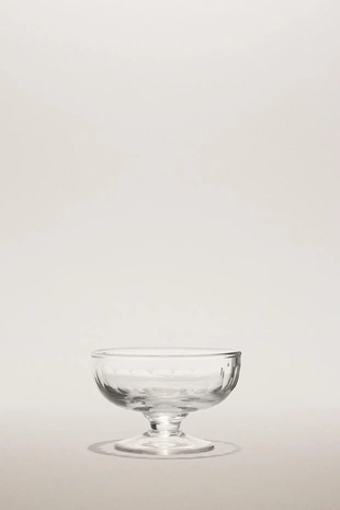 Стакан для мороженого из гранёного стекла- Заказать в России