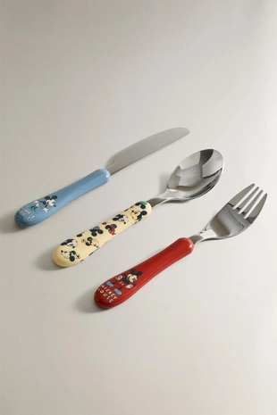 Набор столовых приборов MICKEY & MINNIE ©DISNEY (набор из 3 шт.)- Заказать в России