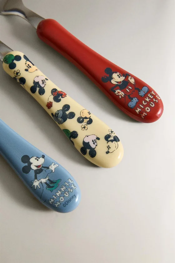 Набор столовых приборов mickey & minnie ©disney (набор из 3 шт.)
