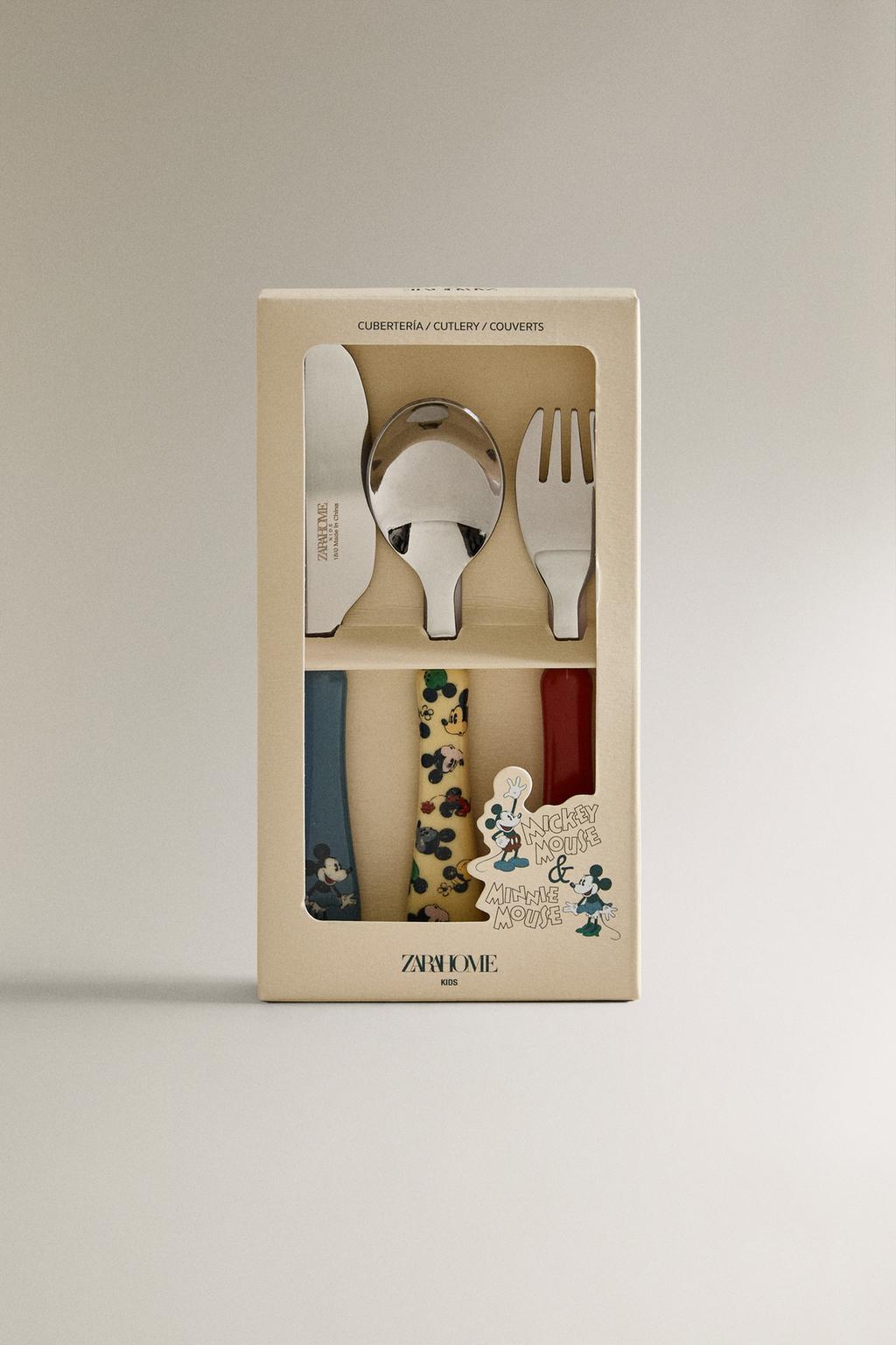 Набор столовых приборов mickey & minnie ©disney (набор из 3 шт.)