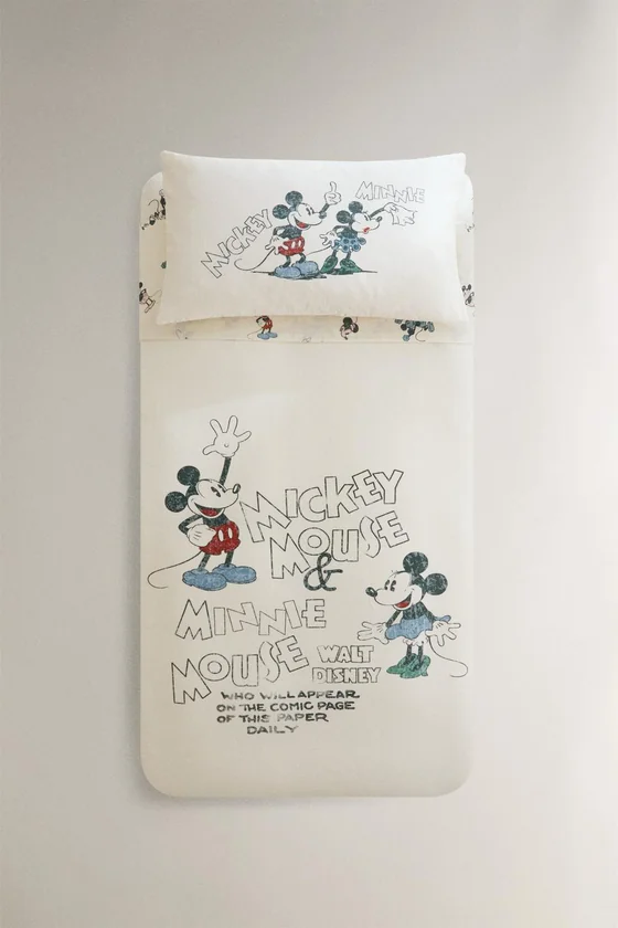 Детское постельное белье mickey & minnie ©disney из хлопка 200tc