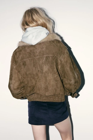 Мини-юбка из вельвета