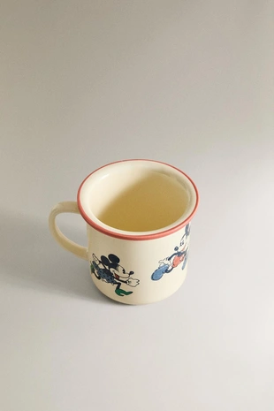 Детская керамическая кружка с микки и минни маус ©DISNEY- Заказать в России