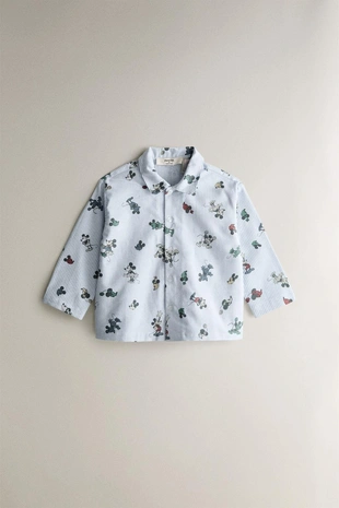 Пижама с изображениями микки и минни маус- Заказать в России