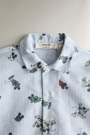 Пижама с изображениями микки и минни маус- Заказать в России