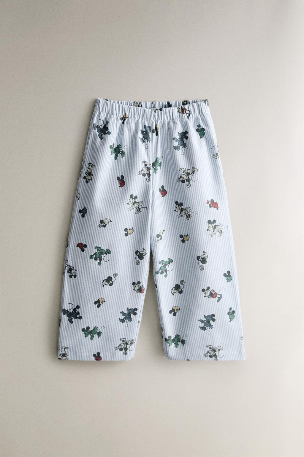 Пижама с изображениями микки и минни маус