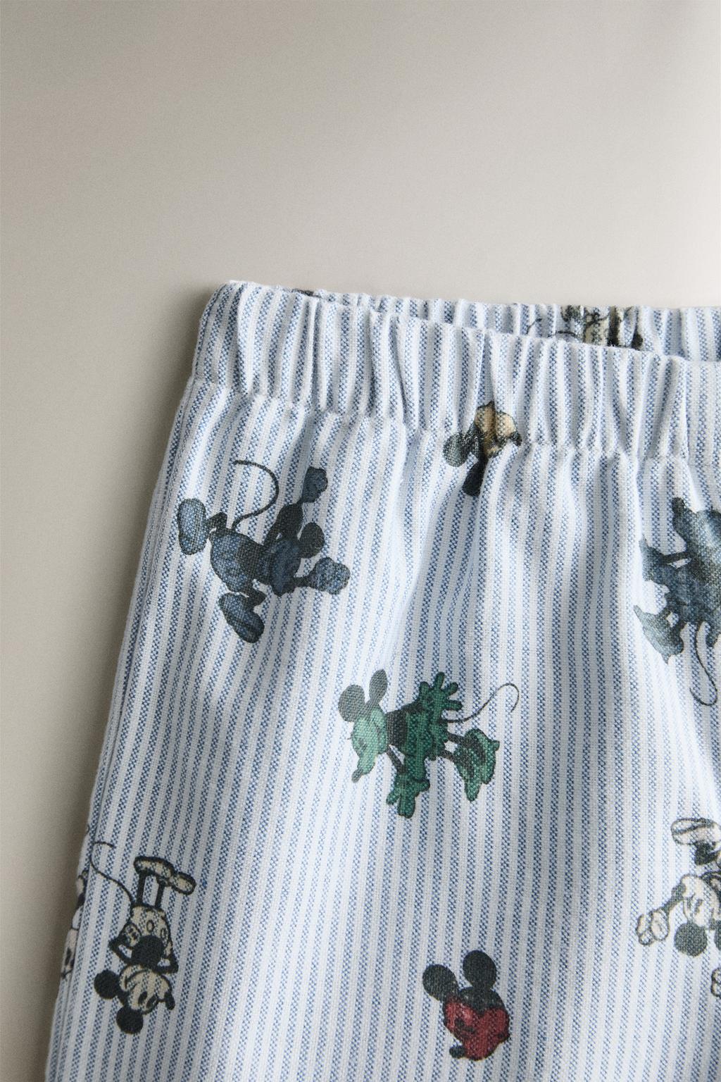 Пижама с изображениями микки и минни маус