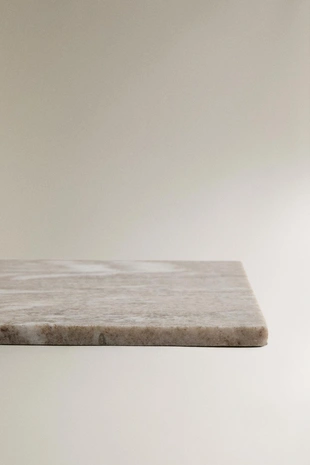 Доска для нарезки из мрамора с ручкой- Заказать в России