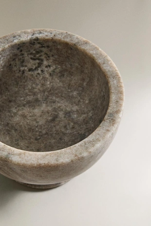 Мраморная ступка и пестик- Заказать в России