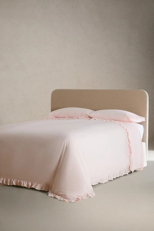 Простынь с оборками- Заказать в России