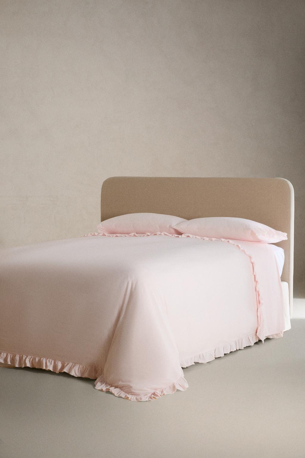 Простынь с оборками