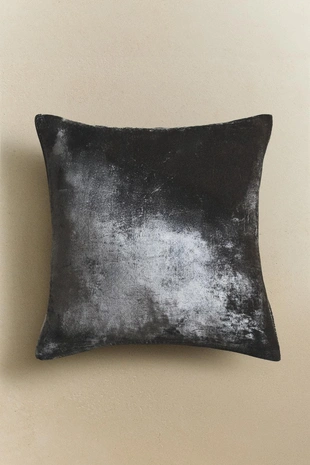 Чехол из вельвета для подушки- Заказать в России