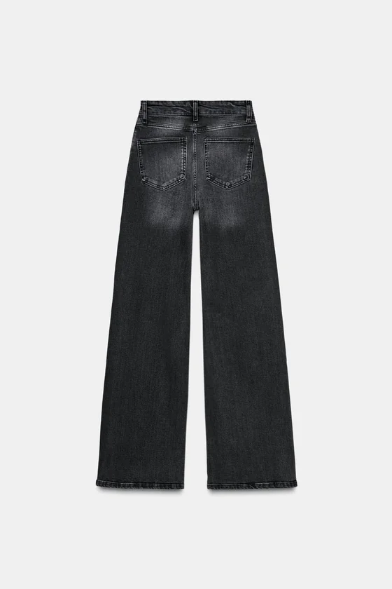 ДЖИНСЫ  С ВЫСОКОЙ ПОСАДКОЙ — коллекция Zara «ZW»