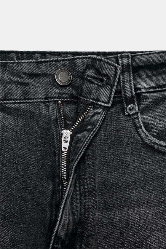 ДЖИНСЫ  С ВЫСОКОЙ ПОСАДКОЙ — коллекция Zara «ZW»