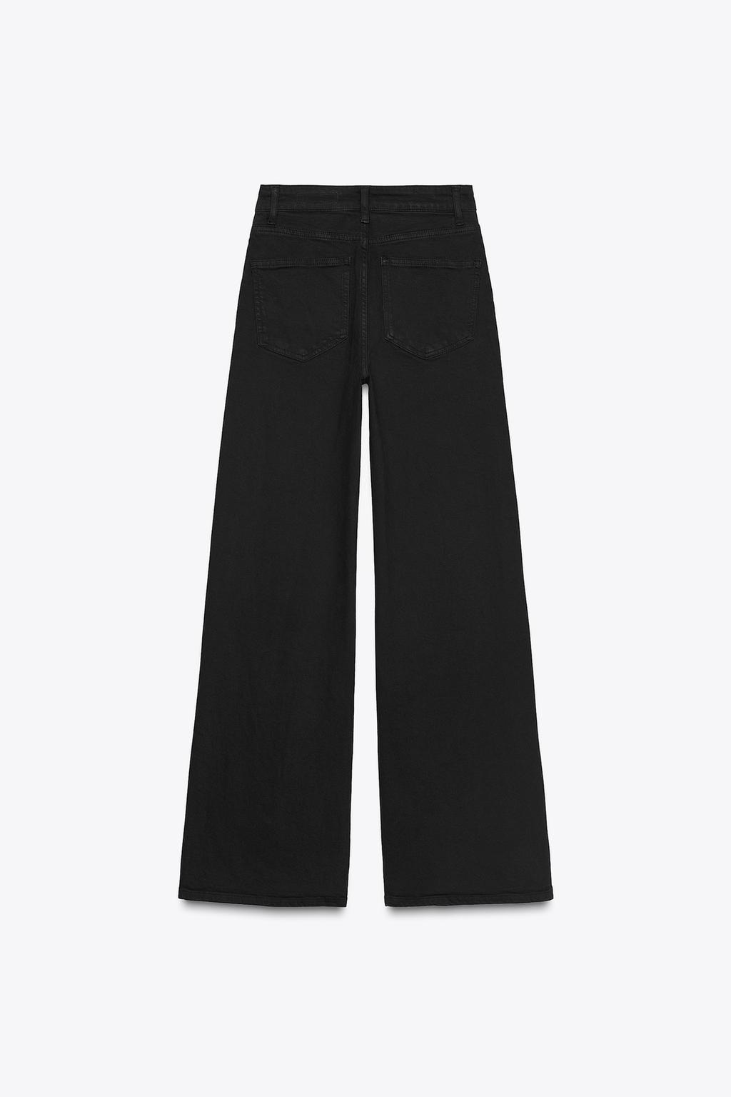 ДЖИНСЫ WIDE LEG С ВЫСОКОЙ ПОСАДКОЙ — ZW COLLECTION