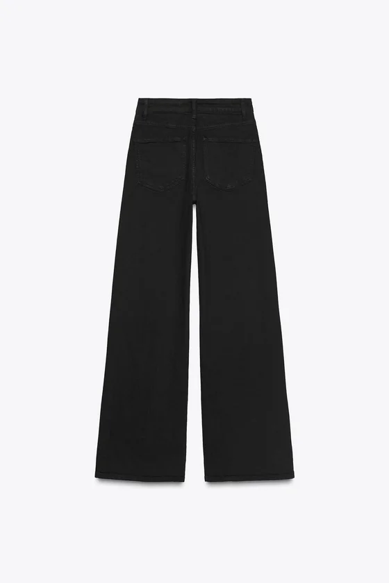 ДЖИНСЫ  С ВЫСОКОЙ ПОСАДКОЙ — коллекция Zara «ZW»