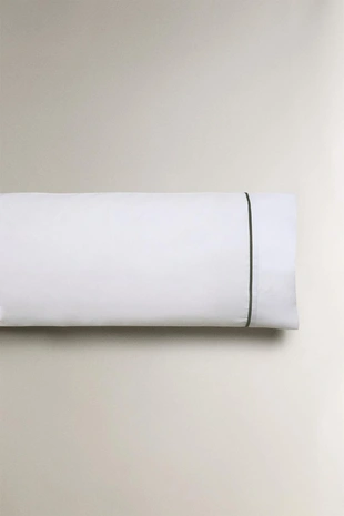 Наволочка с отделкой из пике- Заказать в России