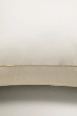 Наволочка из макового шелка с отделкой- Заказать в России