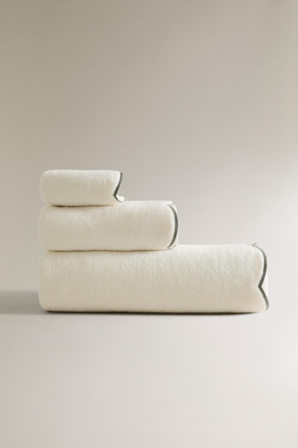 Полотенце для ванны с волнующим краем