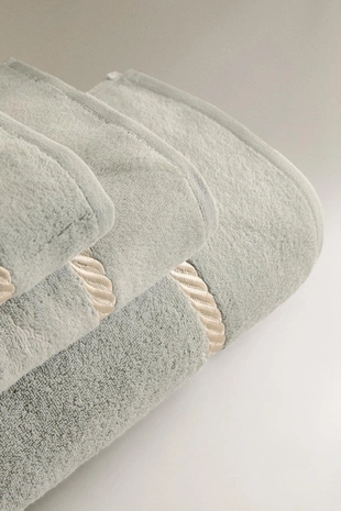 Вышитое банный полотенце из хлопка- Заказать в России