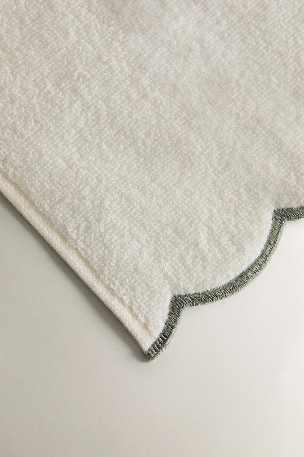 Набор ручных полотенец с оборками (набор из 3 штук)