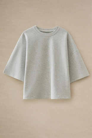 Футболка из хлопка с короткими рукавами- Заказать в России