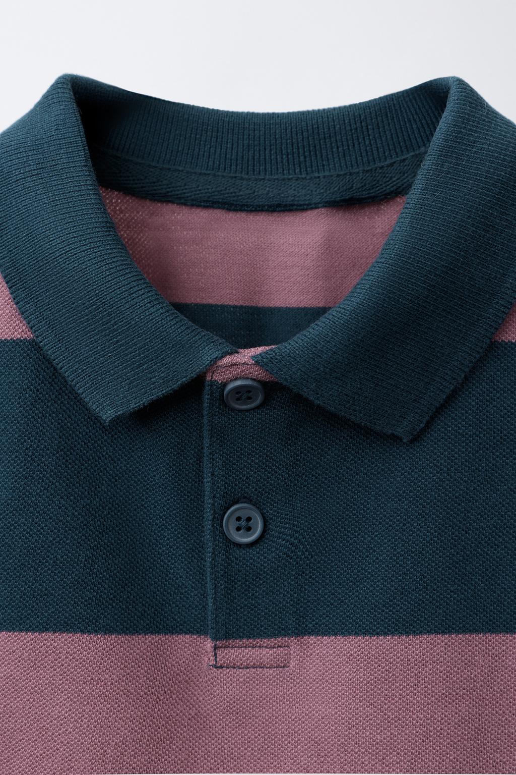 ПОЛО В ПОЛОСКУ GARMENT DYE