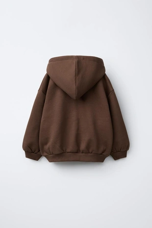 Толстовка на молнии с текстом