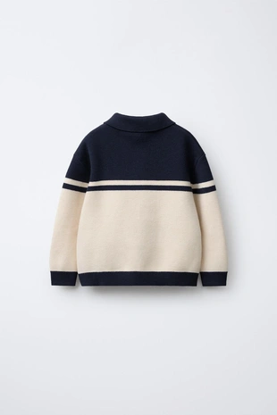 Трикотажное поло VARISITY с нашивкой- Заказать в России